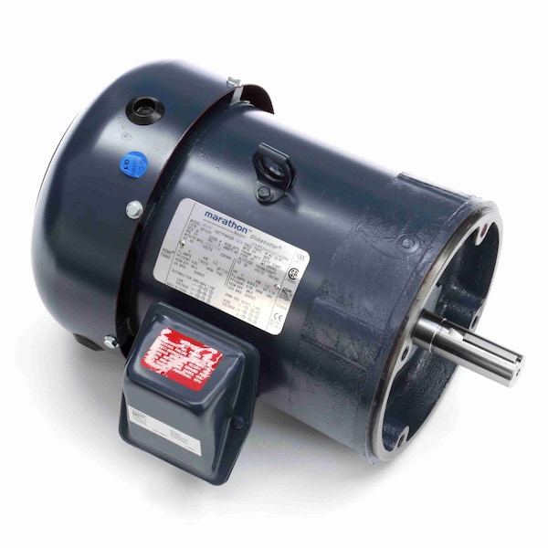 General Purpose Motor, 15 HP, 3 Ph, 60 Hz, 230/460 V, 3600 RPM, 215TC Frame, TEFC